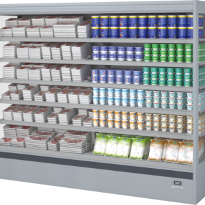 Wandkühlregal Genova 2500 ZK Open