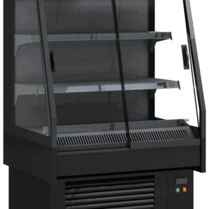 Wandkühlregal Maple 100 mit Schiebetüren