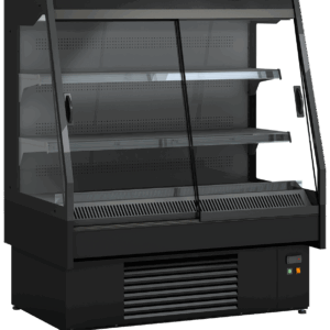 Wandkühlregal Maple 130 mit Schiebetüren