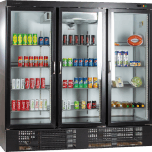 Glastür-Tiefkühlschrank TKU 1850 G mit Drehtüren