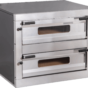 Pizzaofen Basic 4+4 für 8 Pizzen ø33cm elektro 9,6 kW