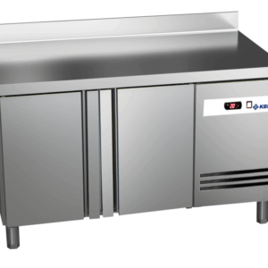 Kühltisch Ready KT2000 mit Arbeitsplatte, Aufkantung 2 Türen
