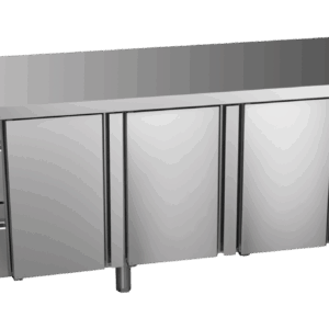 Kühltisch Ready KT4102 mit Arbeitsplatte 3 Türen 2 halbe Schublade