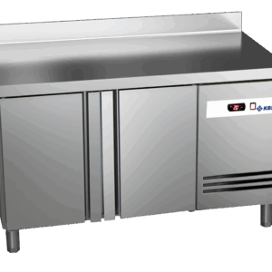 Tiefkühltisch Ready TKT2610 mit Arbeitsplatte und Aufkantung 2 Türen