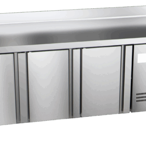 Tiefkühltisch Ready TKT3610 mit Arbeitsplatte und Aufkantung 3 Türen