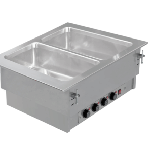 Einbau Bain Marie 2x GN 1/1 mit getrennt regelbaren Becken