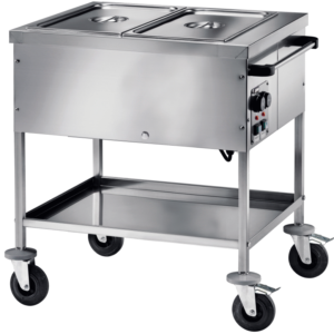 Bainmarie Wagen, 2GN 1/1, seitliche Bedienung