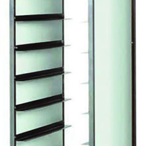 Abräumwagen 380 für 10 Tabletts GN 1/1 mit Seitenwänden