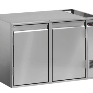 Kühltisch mit Edelstahlverdampfer KTE 2 O