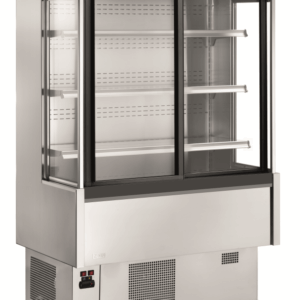 Wandkühlregal Pinto 200 mit Schiebetüren selbstschließend