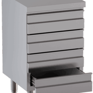 Schubladenschrank 3 Schubladen BxT 50x60cm