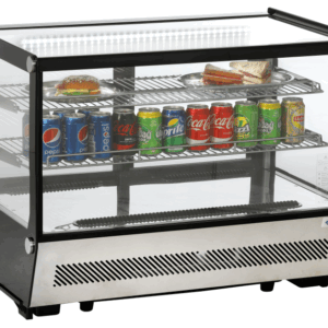 Aufsatz-Kühlvitrine mit 2 Etagen