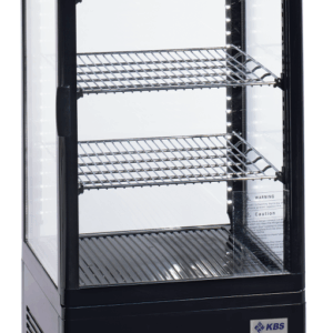 Tischkühlvitrine RT-78 G LED (schwarz)