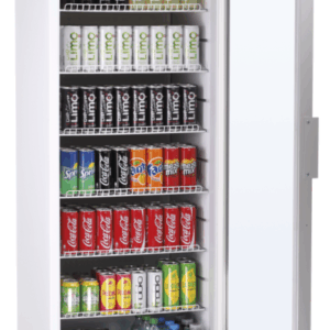 Glastürkühlschrank CD 350 weiß