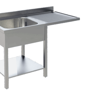 Spülcenter 1 Becken links Breite 140cm