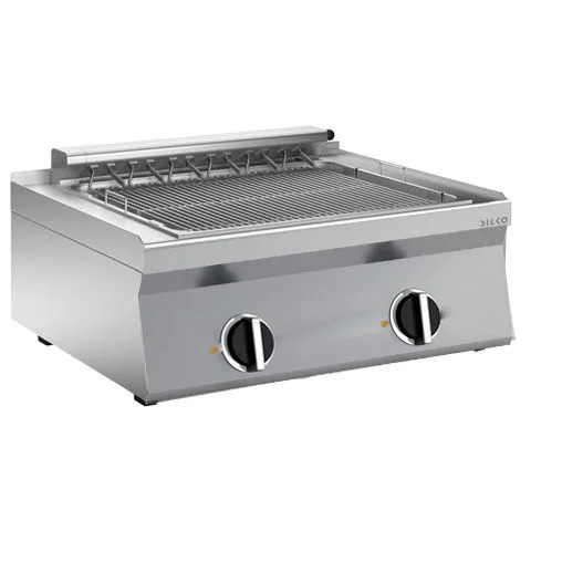 Elektro Vaporgrill 2 Heizzonen Fläche 540x420mm Tischgerät