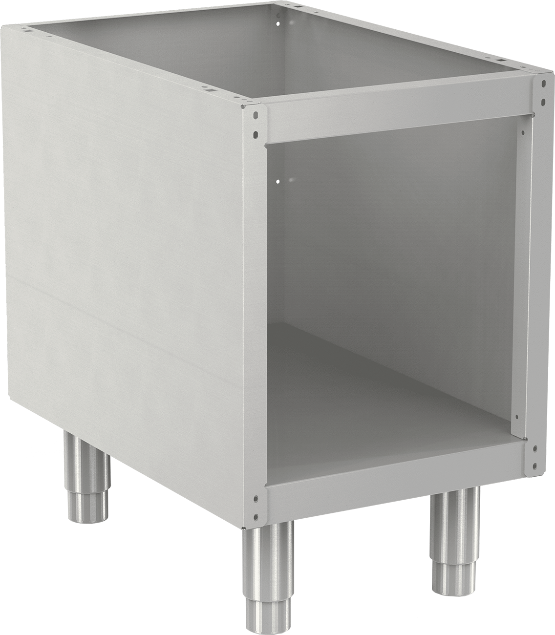 Unterbau 3-seitig geschlossen Breite 400 mm für Kochserie Essence 700