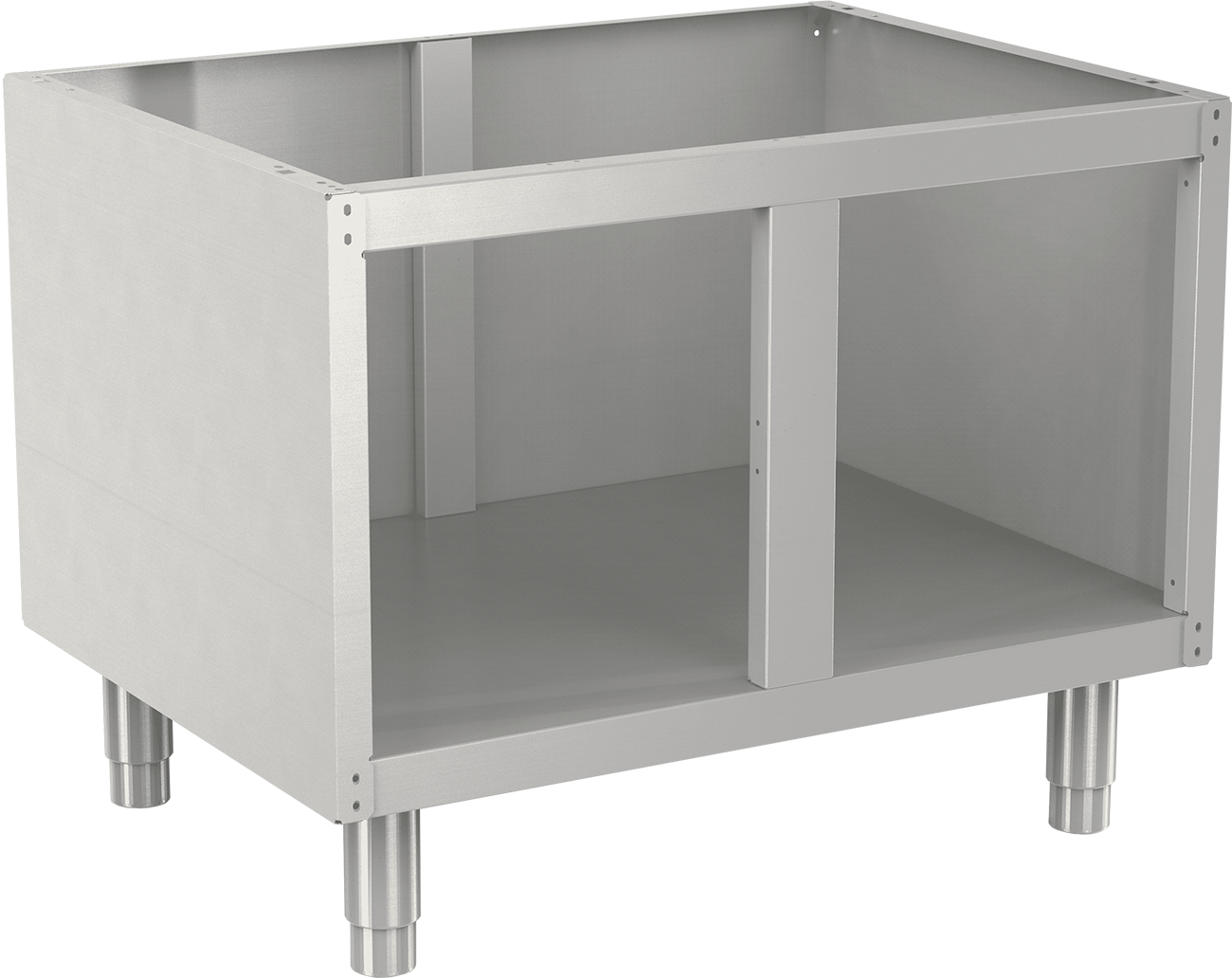 Unterbau 3-seitig geschlossen Breite 800 mm für Kochserie Essence 700