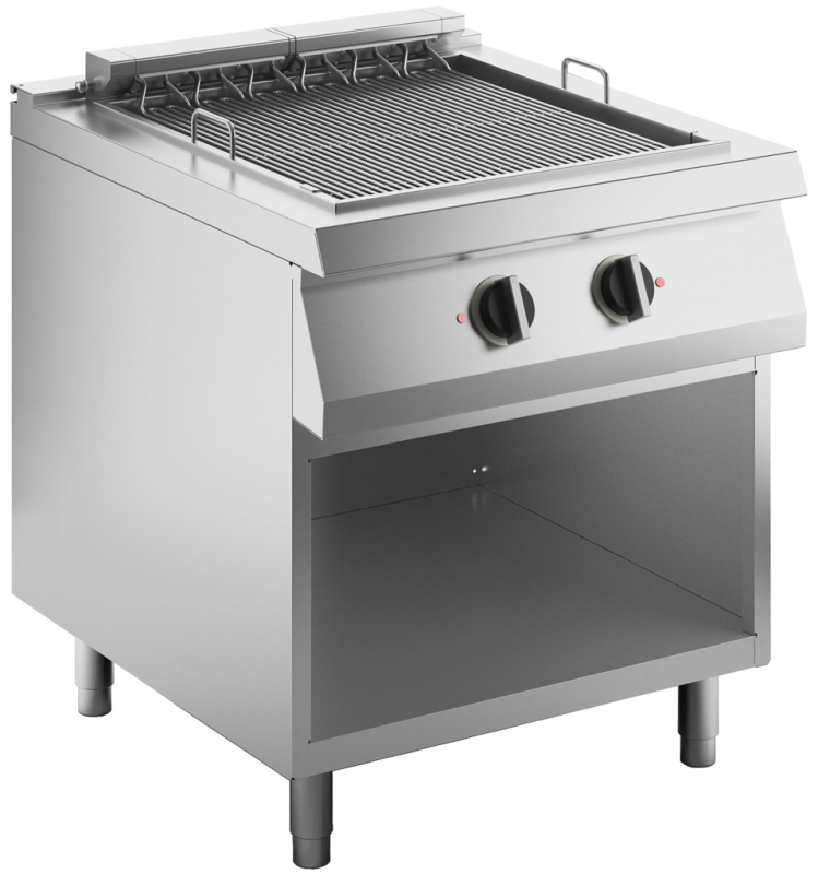 Elektro-Vaporgrill 8,16 kW mit Wasserbecken