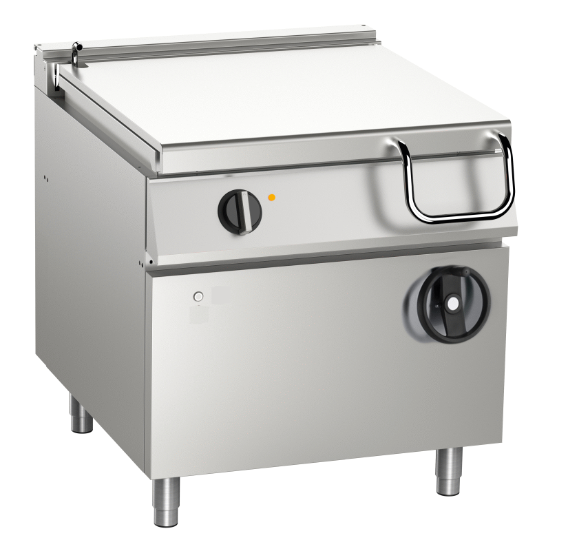 Elektro-Kipp-Bratpfanne 50 L Compound-Stahl 9,9 kW