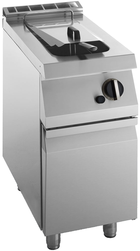 Gas-Fritteuse 1 Becken 15 L. Standgerät 14kW