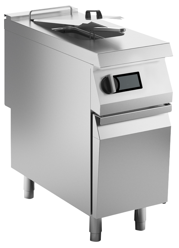 Elektro-Fritteuse 1 Becken 22 L Standgerät 18kW elektr. Steuerung