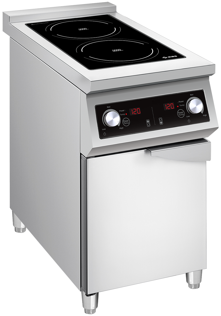 Induktionsherd 2 Kochzonen 2x 5KW