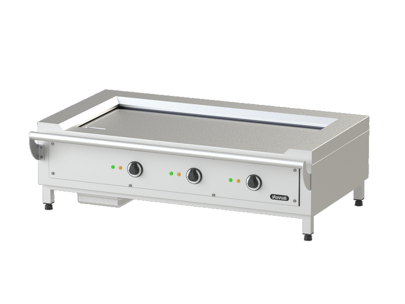 Elektro Teppanyaki-Grill mit 3 Heizzonen 14 kW Tischgerät