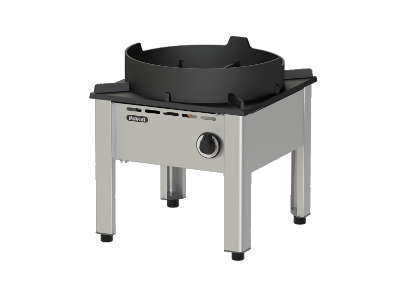 Gas Hockerkocher mit 13 kW Hochleistungsbrenner