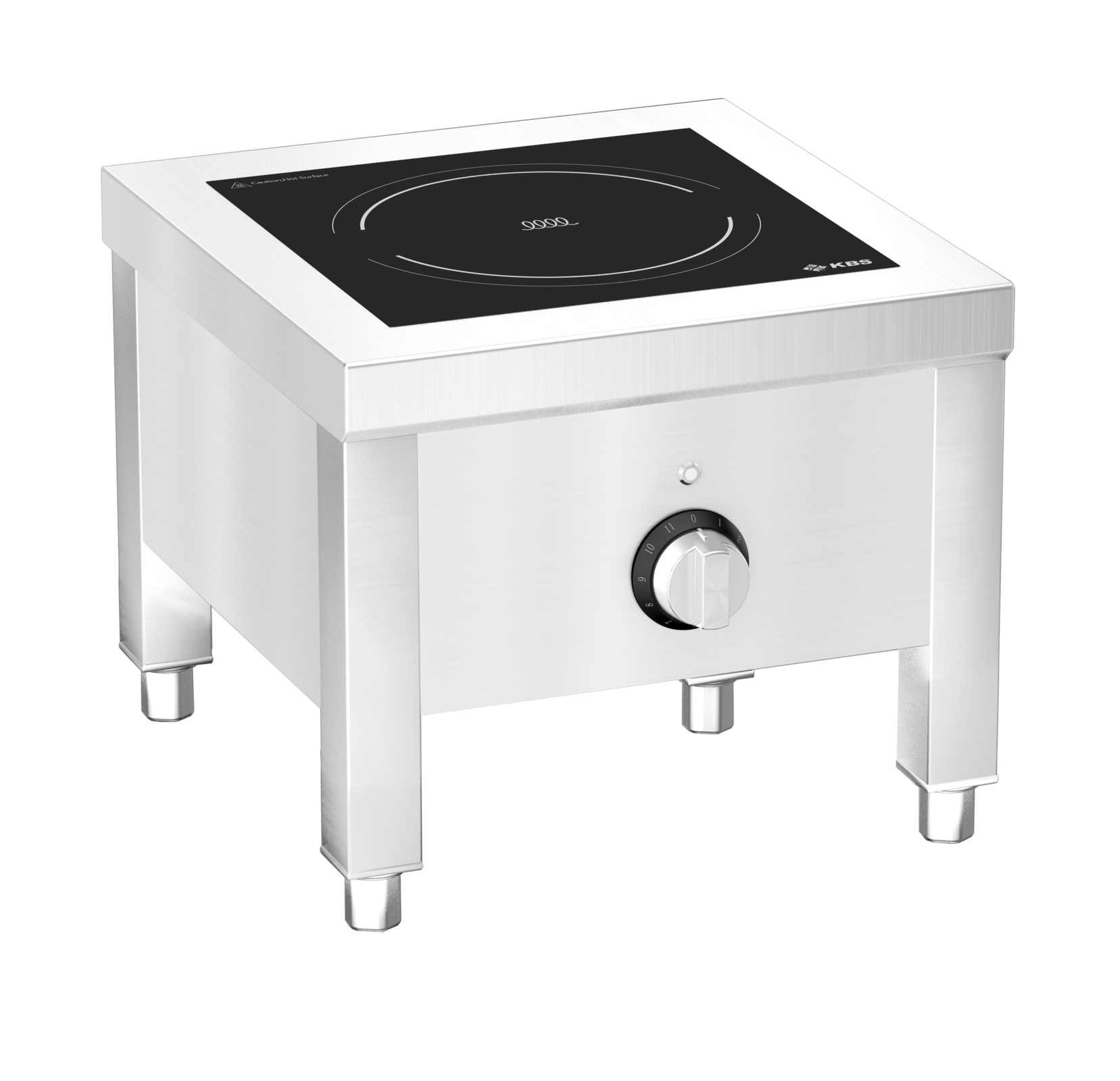 Induktions-Hockerkocher mit Hochleistungszone 8 kW