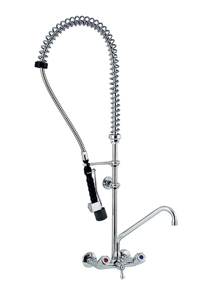 PREMIUM Knebel-Geschirrwaschbrause mit Schwenkhahn und LOW-Flow Brause