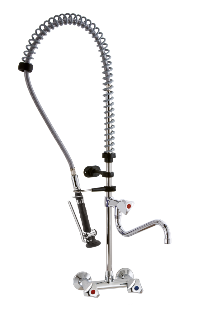 STYL Knebel-Geschirrwaschbrause mit Schwenkhahn und Brausekopf BEST-PRO