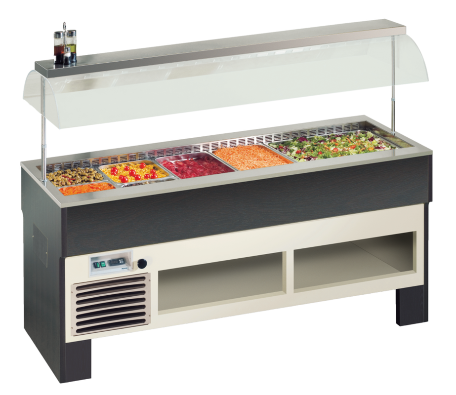 Bain Marie Proxima 6 M mit elektrischer Haube