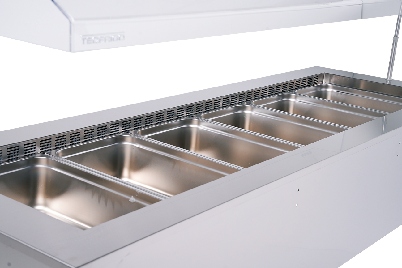 Salatbar Isola 6M VT Inox