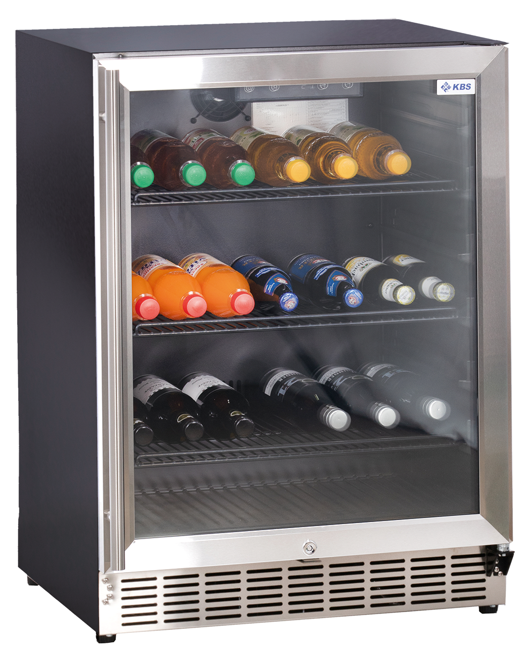 Glastürkühlschrank KBS 154 GU