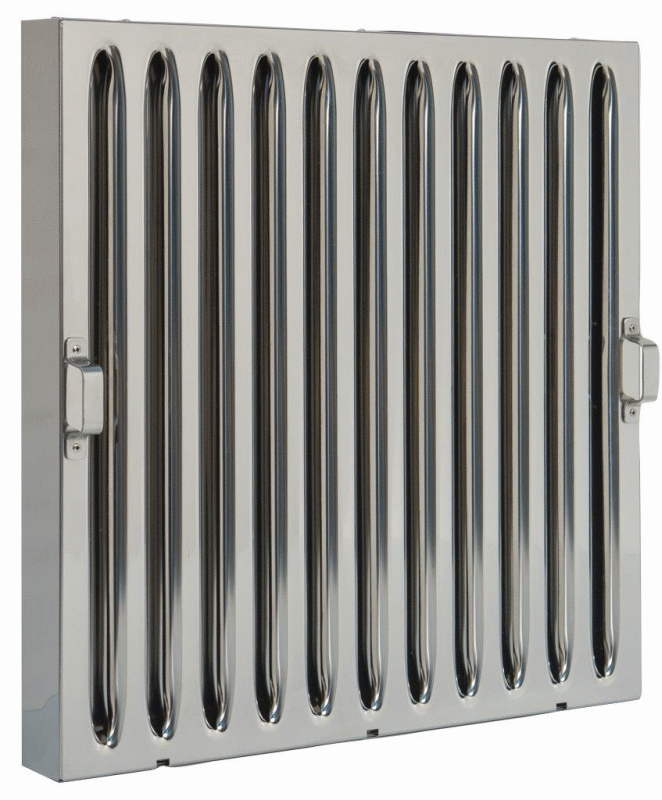 Hochwiderstands-Flammschutzfilter CNS, Typ A 495x495x25 mm
