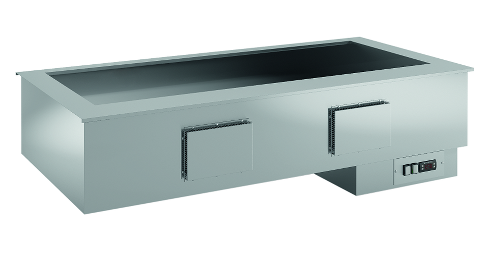 Warmhaltewanne Dry Serie Elegance E-DRY GN 2/1 Einbauwanne