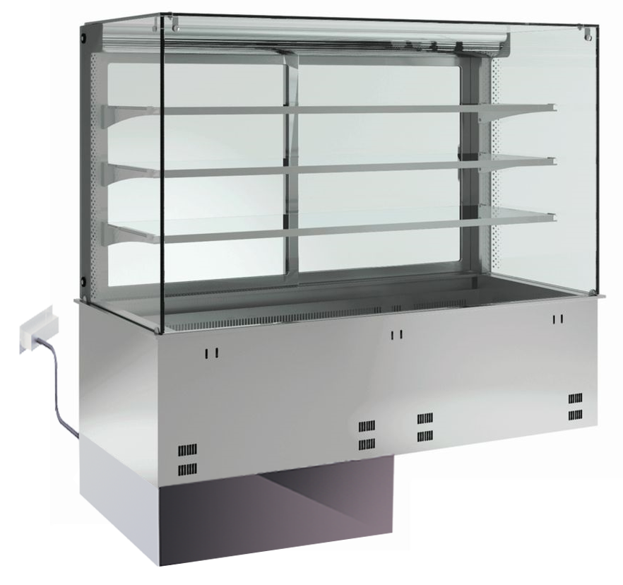 Kühlwanne geschlossen P-EKVW 3A GN 4/1 ohne Maschine