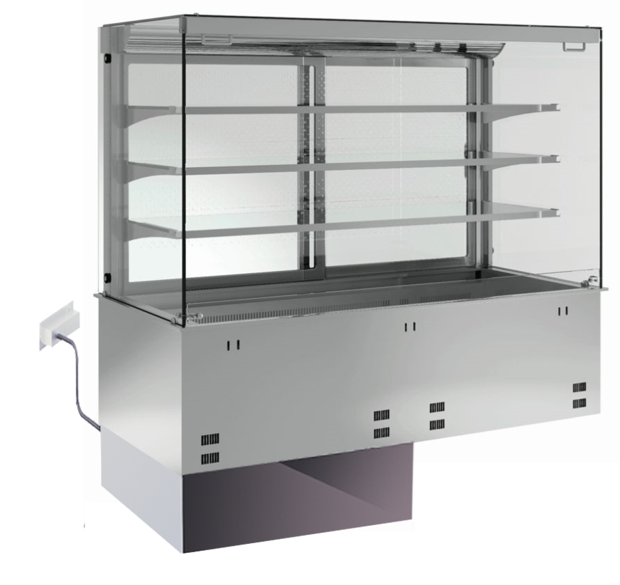 Kühlwanne kundenseitig offen P-EKVW 3A GN 3/1 OP o. Maschine