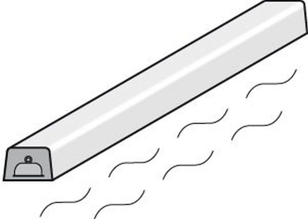 Heizelement für HUS 2 für Einbauwanne und Einbauplatte