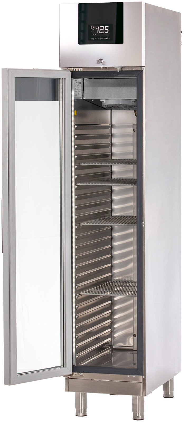 Edelstahlkühlschrank KU 359