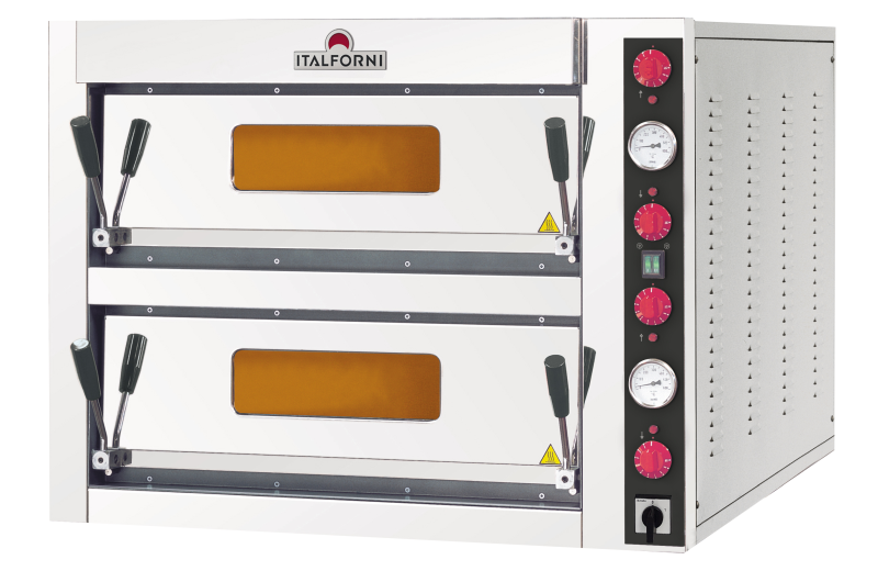 Pizzaofen Allround für 6+6 Pizzen ø32cm elektro 13 kW