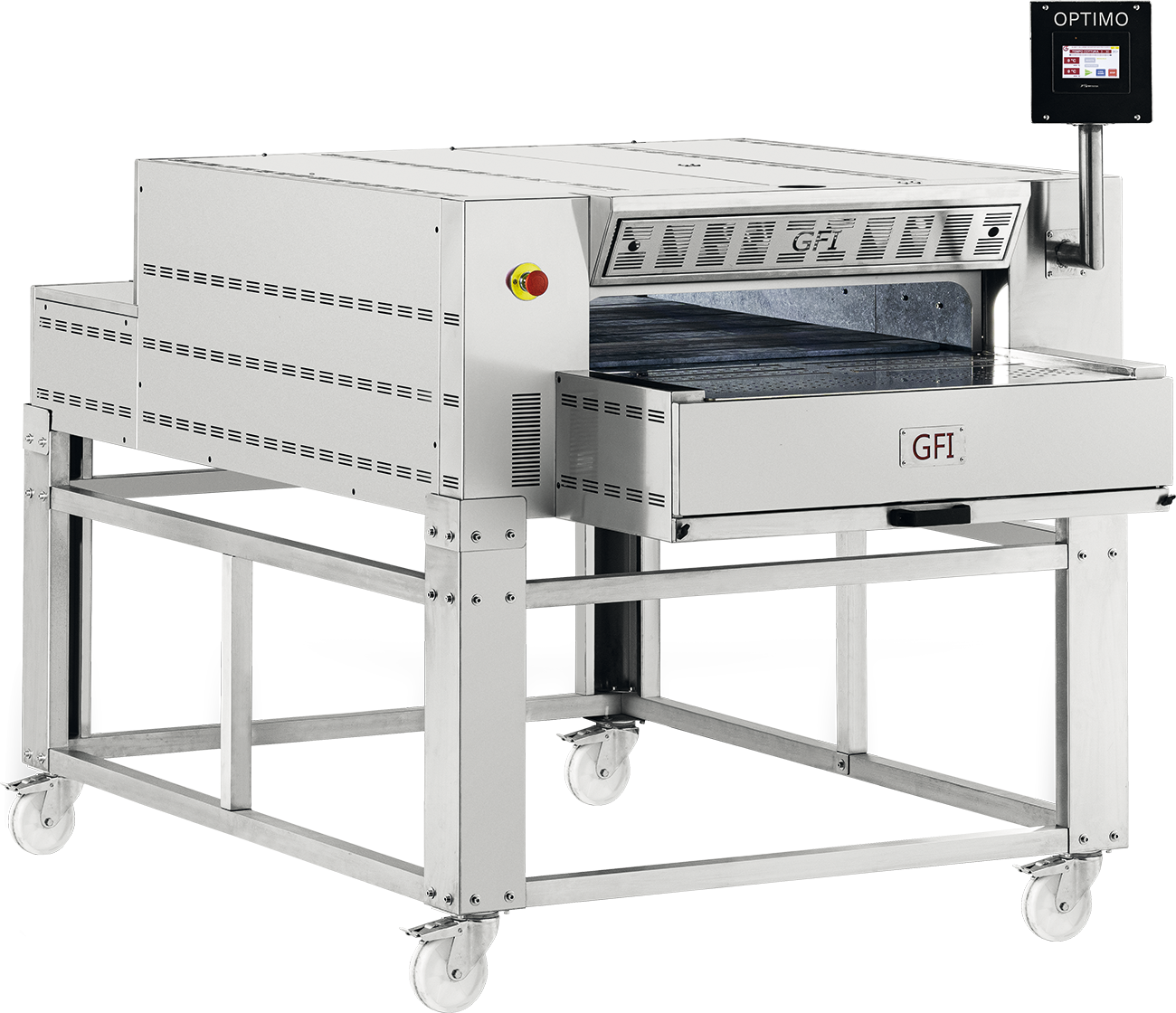 Tunnelpizzaofen Stone 102 S - Förderbandbreite 1020 mm