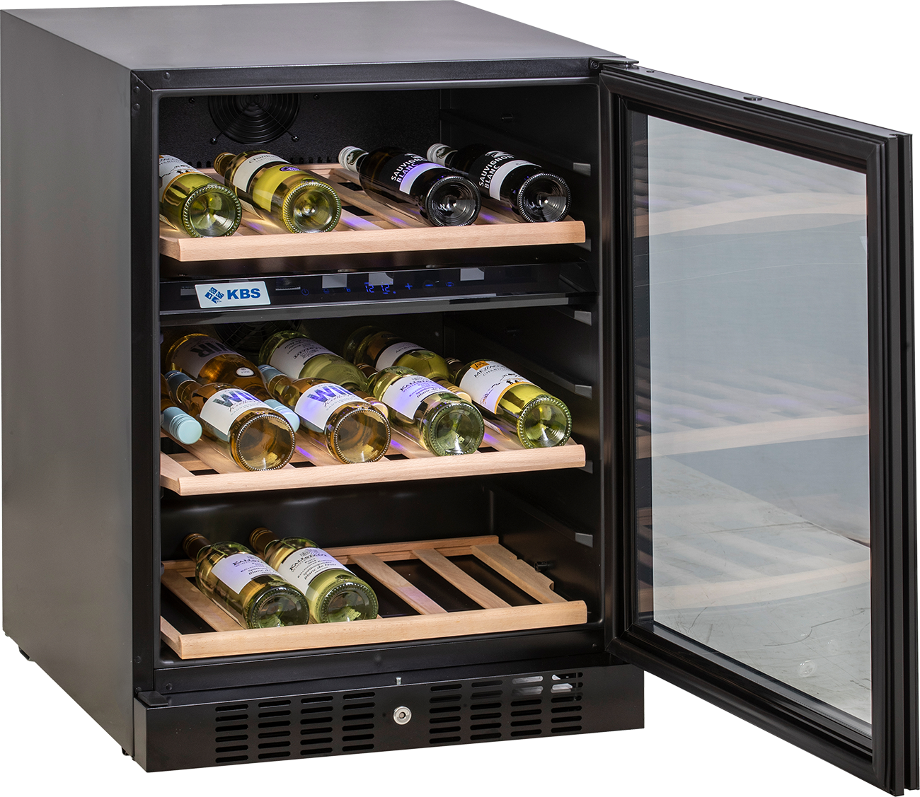 Weinkühlschrank 2 Temperaturzonen Vino 163