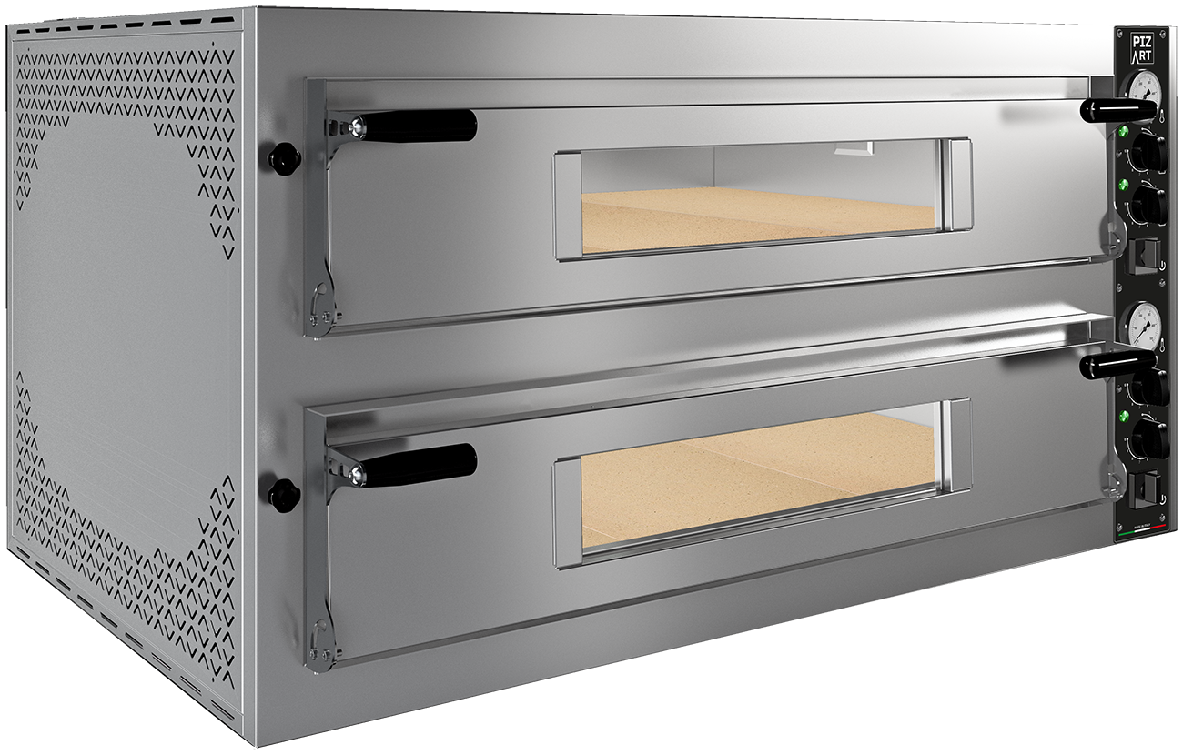Pizzaofen Comfort 9+9 für 18 Pizzen ø35cm elektro 26,4 kW