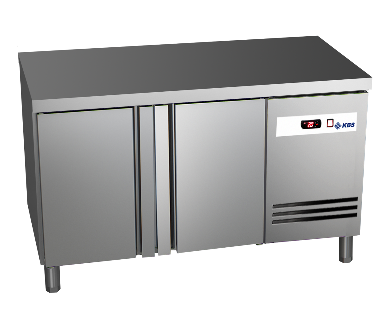 Tiefkühltisch Ready TKT2600 mit Arbeitsplatte 2 Türen