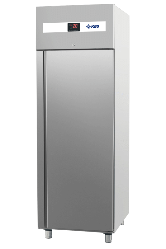 Edelstahl-Tiefkühlschrank TKU 753 ohne Maschine, linksanschlag