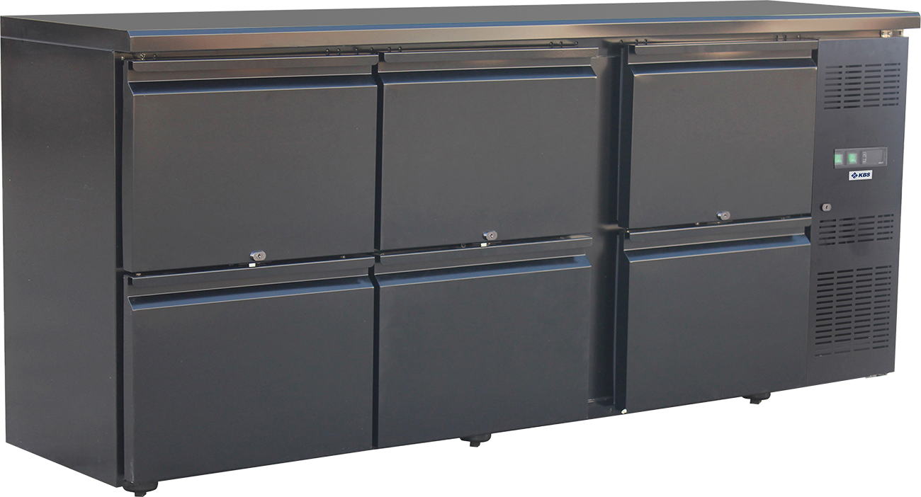 Backbar BB 206 mit sechs Schubladen