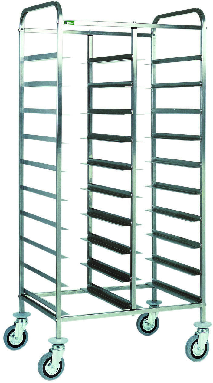 Abräumwagen 740 für 20 Tabletts GN 1/1 ohne Seitenwand