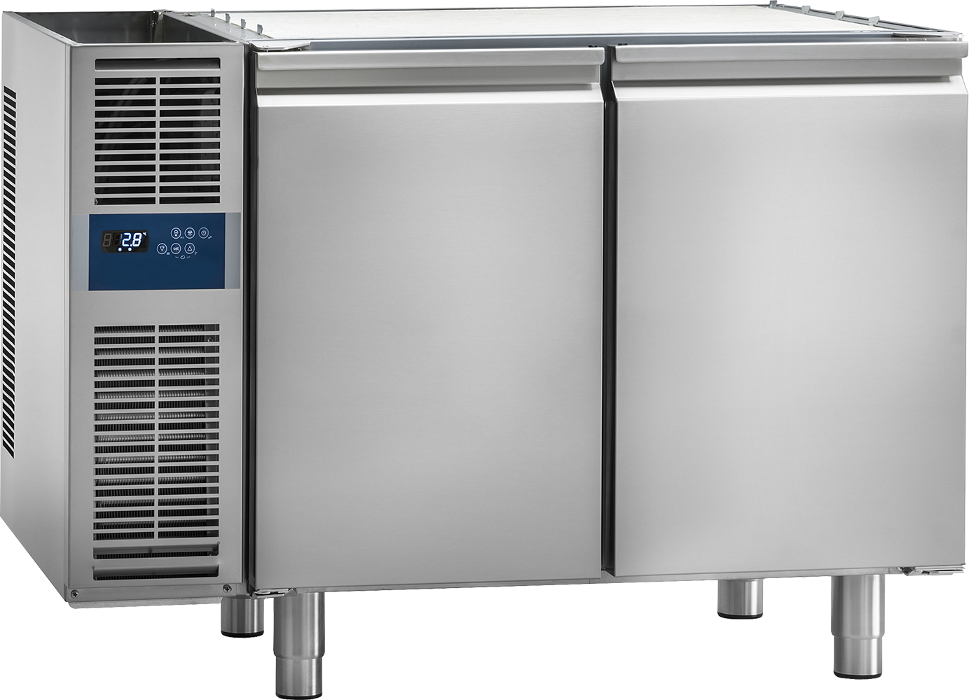 Kühltisch KT 2700 O ohne Arbeitsplatte für Zentralkühlung